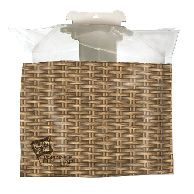 Black Flag Disposable Fly Trap, Attracts All Major Fly Species , 12 Pack - Image 2